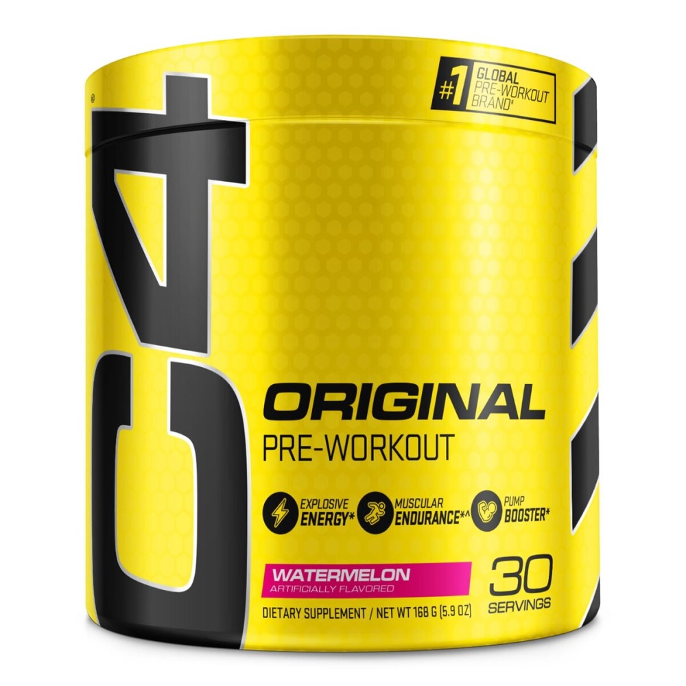 Cellucor C4 Original Pre Workout Powder Watermelon Sugar Free Preworkout Energy Supplement for Men & Women 150mg Caffeine + Beta Alanine + Creatine 30 Servings