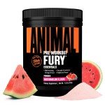 Animal Fury Pre Workout Powder - Watermelon, 350mg Caffeine, BCAA Amino Acids, 2g Beta Alanine, Citrulline & Tyrosine, Energy, Focus, Strength, Endurance, Preworkout for Men & Women, 20 Servings