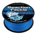 Reaction Tackle Braided Fishing Line Dark Blue 100LB 300yd
