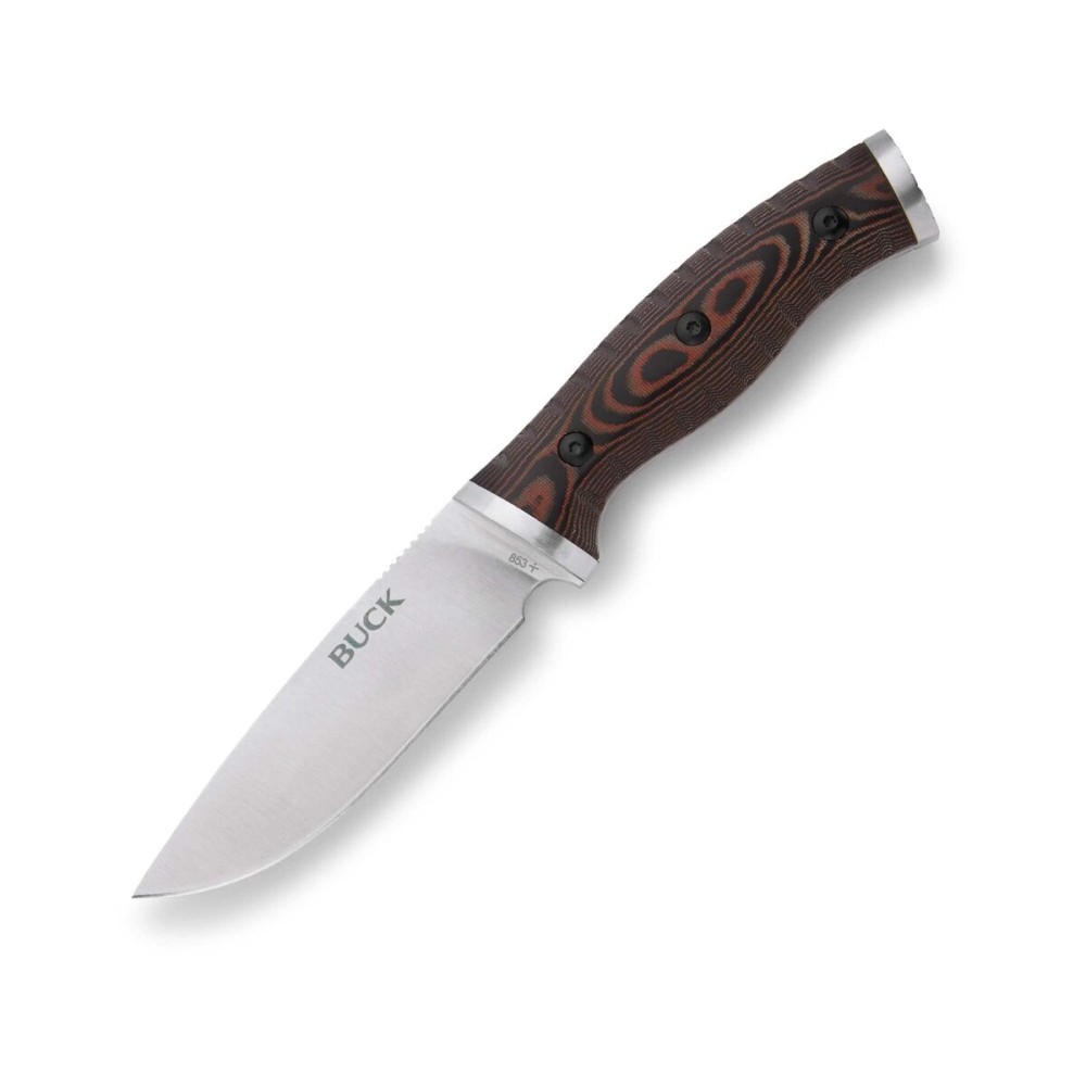 Buck Knives 853 Small Selkirk Fixed Blade Survival Knife with Reversible Sheath Included, 4 420HC Stainless Steel Drop Point Blade