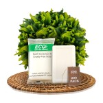 ECO amenities Travel Soap Bar - 0.5 oz, 200-Count, Green Tea Scent - Travel Essentials & Mini Soap Bars - Individually Wrapped - Hotel Toiletry Kit