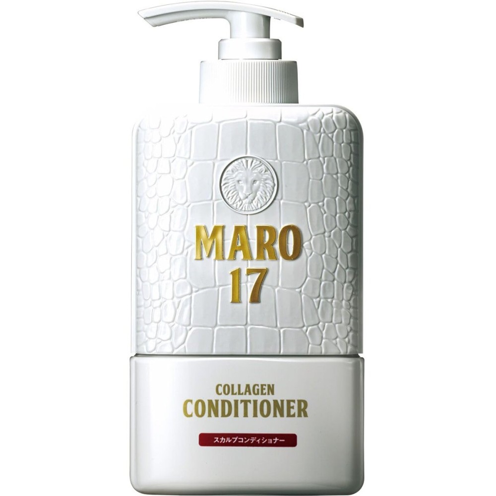 MARO17 Japan\'s 1 Collagen Conditioner - Promotes Hair Growth & Boosts Scalp Circulation - Sulfate Free + DHT Blocker Refreshing Scalp Cleansing Mens Conditioner with Collagen & Hyaluronic Acid
