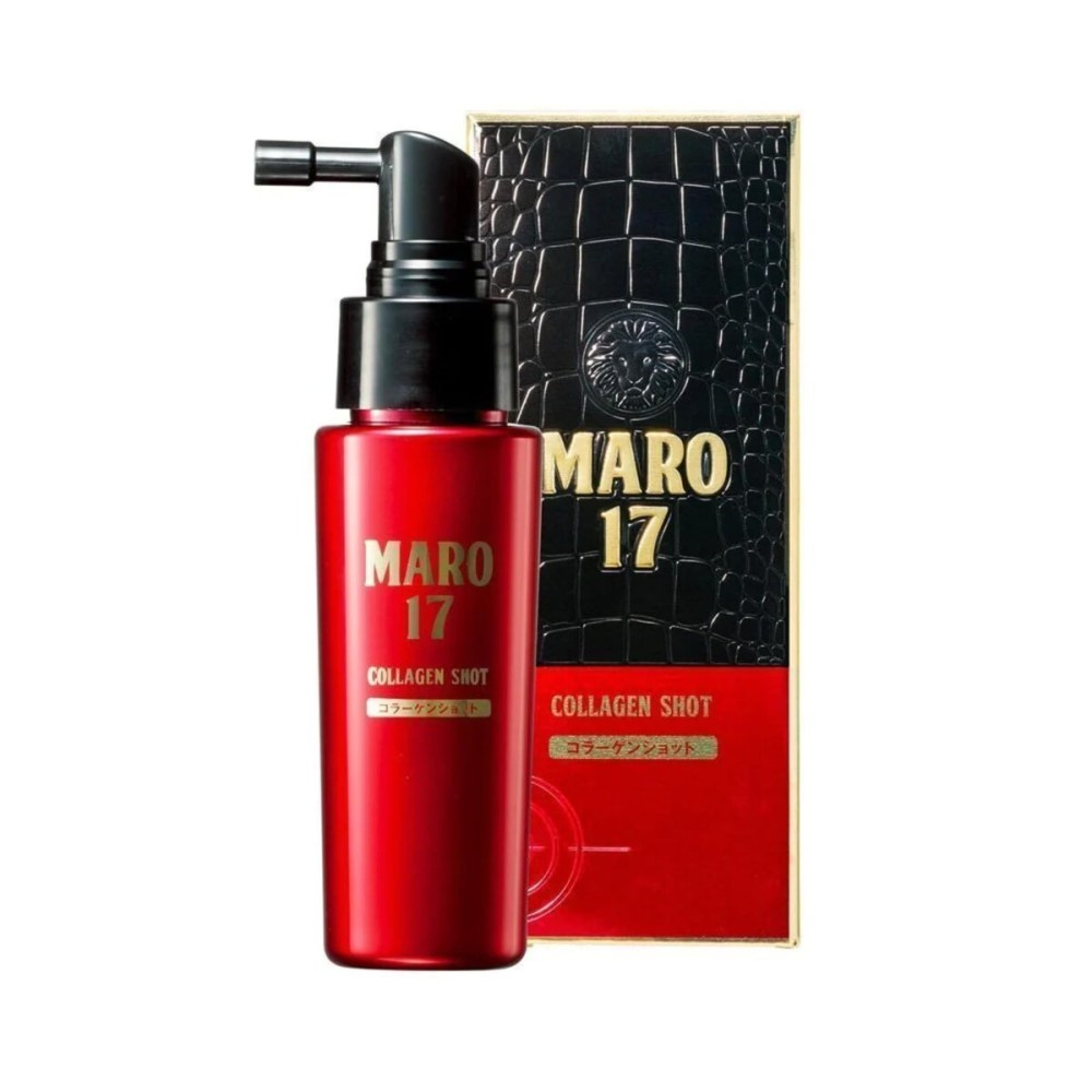MARO17 Japan\'s 1 Collagen Shot Essence - Hair Growth Serum For Men - Capixyl-Based Formula & Peptides to Restore Follicle & Revitalize Scalp - Prevents Hair Loss and Encourages Growth - Gifts For Men
