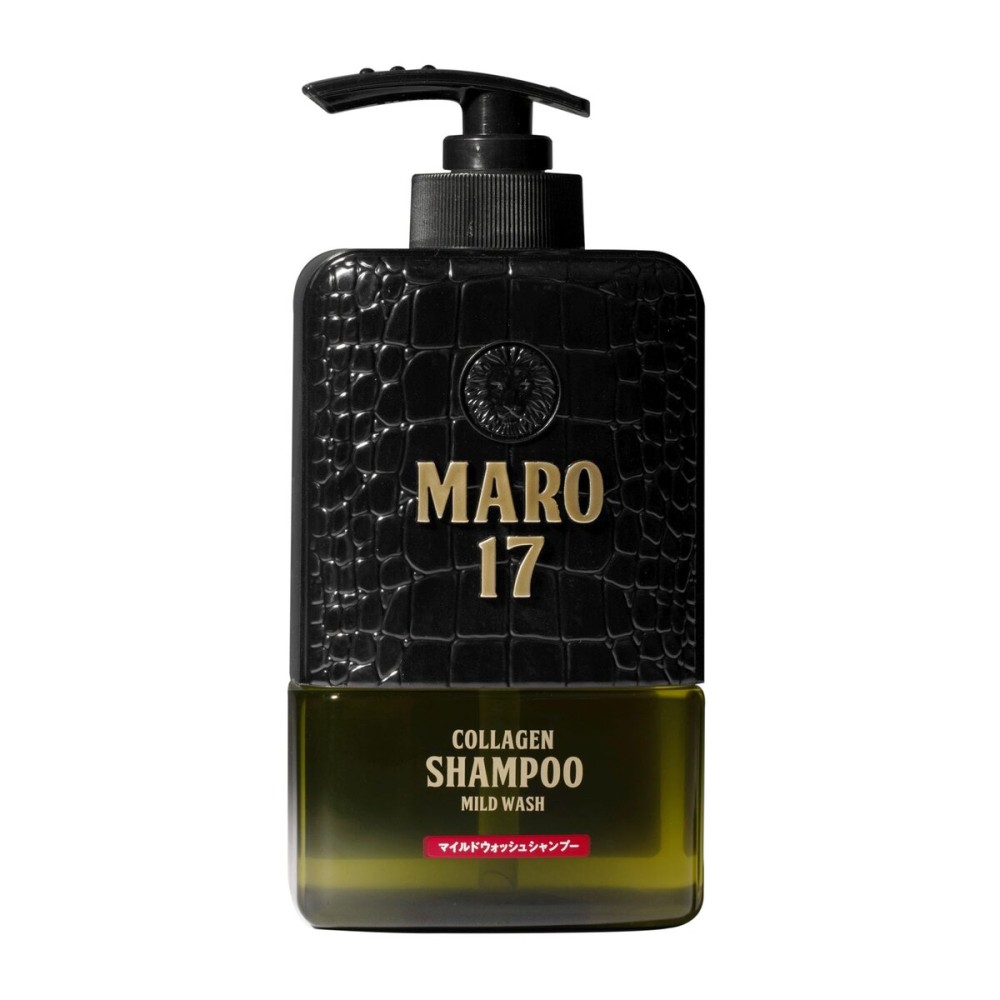  MARO17 Japan\'s 1 Collagen Shampoo Mild Wash - Deep Cleansing Anti Danfruff Shampoo for Men - Removes Dandruff, Hydrates Scalp & Stimulates Collagen Production - Soothes Dry, Flaky Scalp