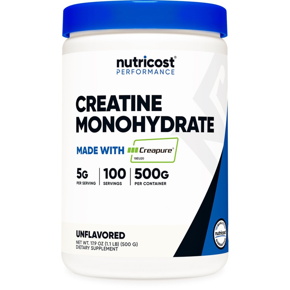 Nutricost Creapure Creatine Monohydrate 500 Grams