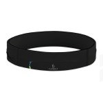 FlipBelt Zipper Running Belt for Phone and Small Accessories, Exercise Waist Pouch for Women and Men, XXL, Black
