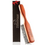 ZilberHaar Regular Beard Brush - Soft Boar Bristles - Beard grooming brush for men - Straightens and Promotes beard growth - Works with Beard Oils and Balms - Essential for beard care kits