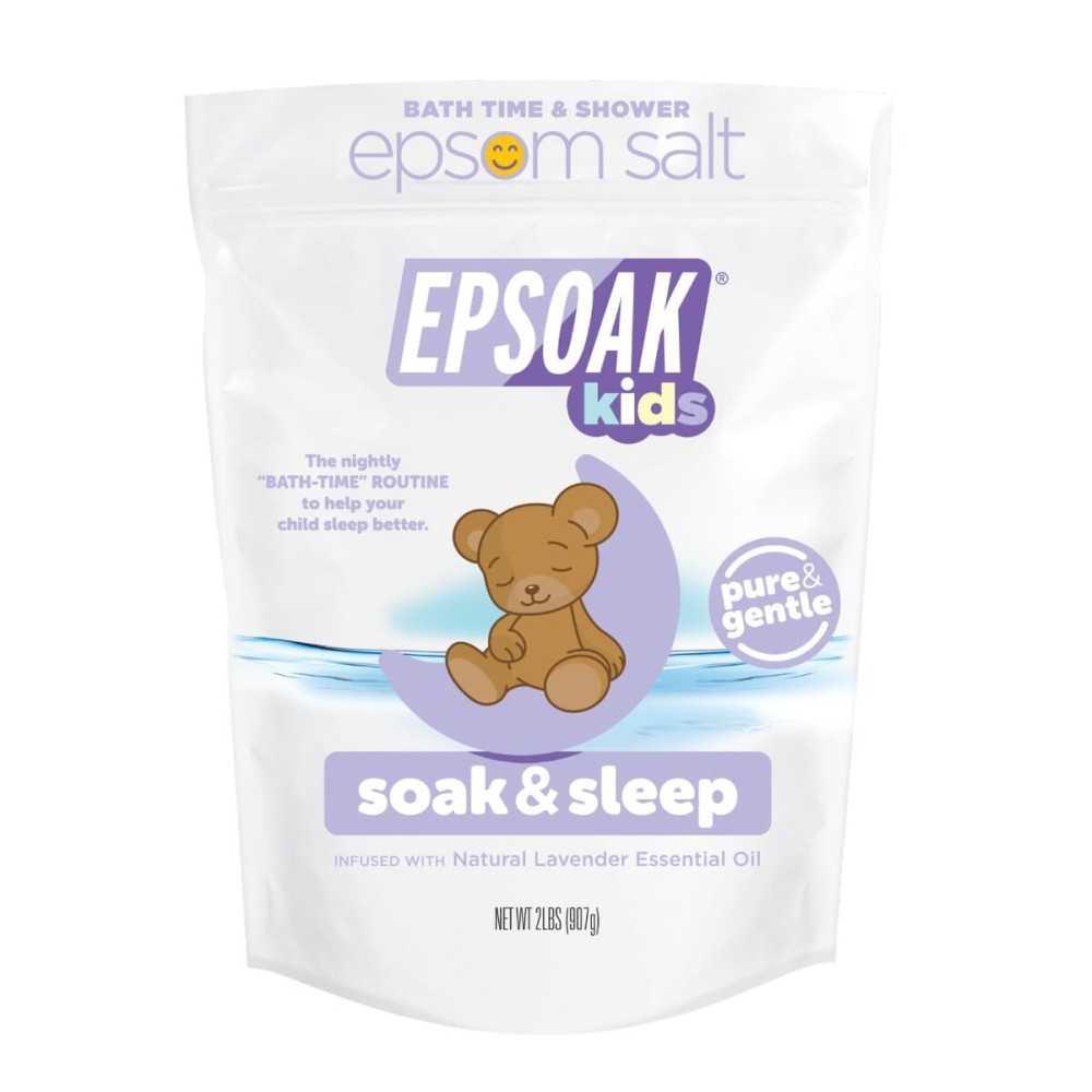 Epsoak Kids Lavender Soak & Sleep Epsom Salt - 2 lb. Bag