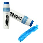 EyeBlack BattlePaint - Bright Colored Battle Paint Under Eye Black Sport Stick Grease for Pro Athletes and Super Fans - Baseball, Softball, Football - 2 Sticks - Baby Blue