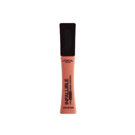LOral Paris Makeup Matte Lipstick, Infallible Pro-Matte Liquid Lipstick, Long Lasting Lightweight High Impact Color, Up to 16 Hours of Wear, Nudist, 0.2 fl.oz