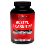 Divine Bounty Acetyl L-Carnitine Capsules 1200mg Per Serving - L Carnitine Supplement 120 Vegetarian Capsules