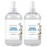 SMELLS BEGONE Air Freshener Home and Linen Spray - Odor Eliminator - Made with Essential Oils - Fresh Cotton Scent - 2 Pack - 16 Ounce