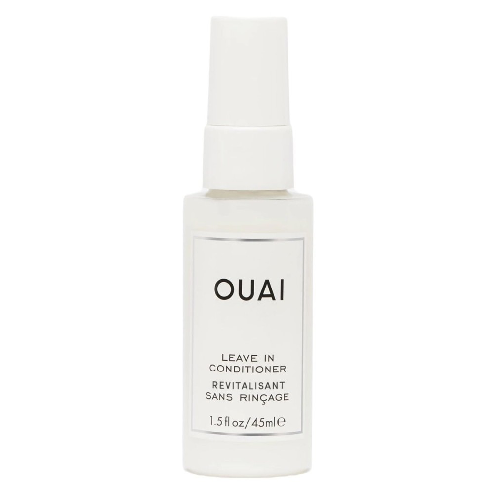 OUAI Leave In Conditioner & Heat Protectant for Hair - Prep Hair for Styling or Use as Detangling Spray to Fight Frizz & Flyaways - No Parabens, Sulfates or Phthalates (1.5 oz)