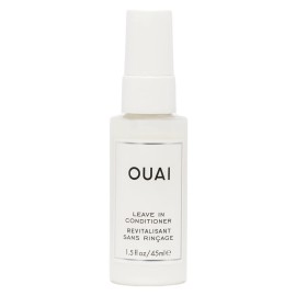 OUAI Leave In Conditioner & Heat Protectant for Hair - Prep Hair for Styling or Use as Detangling Spray to Fight Frizz & Flyaways - No Parabens, Sulfates or Phthalates (1.5 oz)