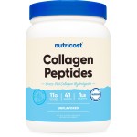 Nutricost Pure Collagen Hydrolysate (Bovine) Powder (3 Pack) - Grass Fed Bovine Collagen, 1LB Each