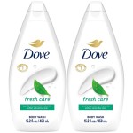 Dove Body Wash Fresh Care 2-Pack - Revitalizing & Moisturizing Cleanser for Smooth, Soft Skin, 15.2 Oz Ea