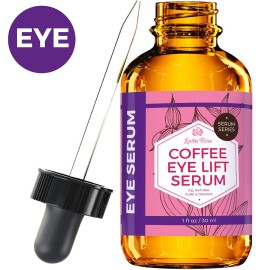 Leven Rose Coffee Oil Caffeine Serum for Eyes 1 oz - Anti-aging Organic Under Eye Serum for Puffy Bags Under Eyes