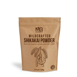 MB Herbals Pure Shikakai Powder 100g | 3.5 Oz | 100% Pure Acacia concinna Powder - Natural Hair Cleanser & Conditioner