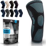 POWERLIX Leg Sleeve - Best Knee Brace for Leg Pain for Men & Women Knee Support for Running, Basketball, Volleyball, Weightlifting, Gym, Workout, Sports Please Check Sizing Chart