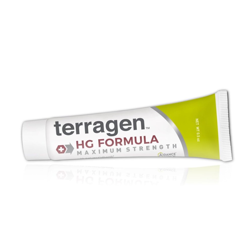 Terragen HG Formula MAX Genital Sores Cream by terrasil, Fast Soothing Natural Treatment for Effective Outbreak Support for Men and Women (14g)
