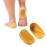 Tuli\'s Classic Heel Cups, Cushion Insert for Plantar Fasciitis, Shock Absorption, and Heel Pain Relief, Yellow, 2 Pairs, Large