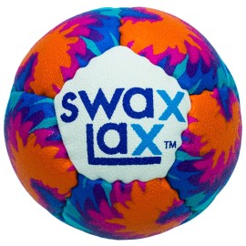 SWAX LAX Lacrosse Training Ball - Indoor Outdoor Practice Less Bounce & Rebounds (1 Maui)