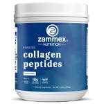 Zammex Premium Collagen Peptides Powder Unflavored,Hydrolyzed Proteins Types I & III, Supports Hair, Skin, Nails, Joints, Grass Fed, Non-GMO, Gluten-Free,Paleo & Keto Friendly,60 Servings