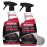 Weiman Cooktop Cleaner Spray for Daily Use, Streak & Residue Free, Non-Abrasive Formula, 2 Pack with Micro Towel