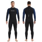 Lemorecn Wetsuits Jumpsuit Neoprene 3/2mm Full Body Diving Suit(3031,S)