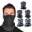 S A Company 5-Pack UV Face Shield | UV 30+ Multipurpose Neck Gaiter Balaclava for Adults