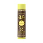 Sun Bum SPF 30 Sunscreen Pineapple Lip Balm - Moisturizing Aloe Vera and Vitamin E - Vegan and Cruelty Free - Broad Spectrum UVA/UVB Lip Protection - 0.15 oz Stick