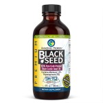 Amazing Herbs Premium Black Seed Oil - Gluten Free, Non GMO, Cold Pressed Nigella Sativa Aids in Digestive Health, Immune Support, Brain Function - 4 Fl Oz