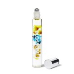 Blossom Roll on Perfume for Women Alcohol Free Rollerball Perfume Oil with Essential Oils, Infused with Real Flowers, Made in USA, 0.20oz (Vanilla, Amber), Vanilla Orchid