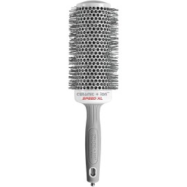 Olivia Garden Ceramic + Ion Speed XL - Extra-Long Round Thermal Hair Brush - Not Electrical - Professional Blowout Brush for Normal to Thick Hair - 2 1/8- Diameter Barrel - CIXL-55