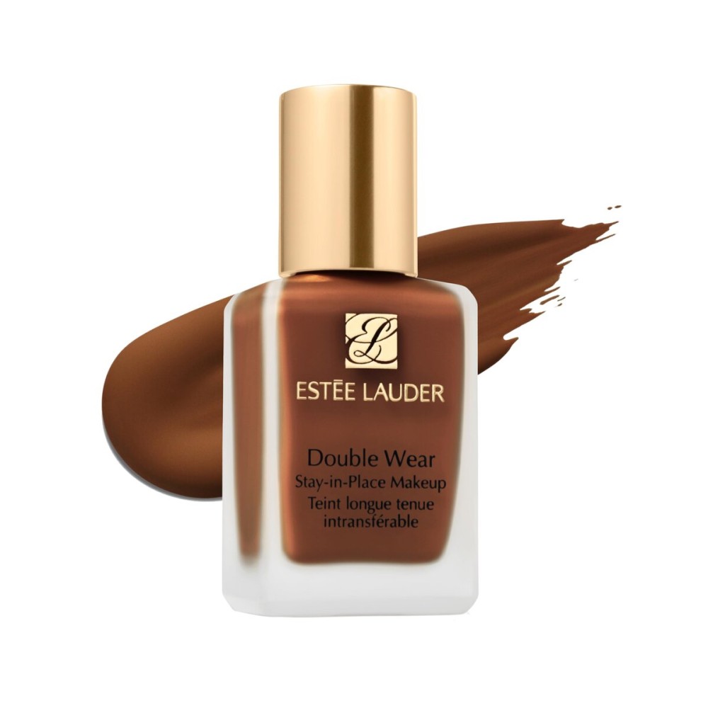 Este Lauder Double Wear Stay-in-Place 24-Hour Long-Wear Matte Foundation Makeup, 1 Fl Oz, 6N1 Mocha