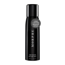 Morphe Continuous Setting Mist - Micro-Fine Makeup Setting Spray with a Natural Radiant Finish - Helps Makeup Resist Caking or Fading & Increases Wear of Foundation (2.8 fl oz)