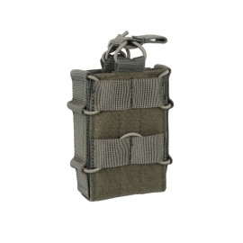EXCELLENT ELITE SPANKER Tactical Molle Single/Double Open-Top Mag Pouch for M4 M14 M16 AR15 G36 Magazine (Ranger Green, Single)
