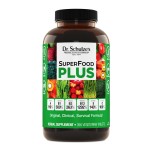 Dr. Schulze\'s SuperFood Plus - Everyday Superfood Supplement to Support Overall Wellness - Clean, Quality Nutrition - Supports Metabolism & Daily Energy - Gluten-Free & Dairy-Free - 390 Tablets