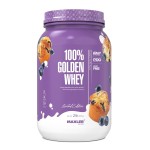 Maxler 100% Golden Whey Protein - 24g of Protein per Serving - Whey Protein Powder for Pre Post Workout - Fast-Absorbing Whey Concentrate, Isolate & Hydrolysate Blend - Blueberry Muffin 2 lb
