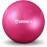 URBNFit Small Exercise Ball - 9-inch Mini Pilates Ball with Fitness Guide for Yoga, Barre, Physical Therapy, Stretching & Core Stability Workout-Pink