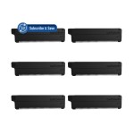 Bakblade 2.0 Refill Cartridges Bundle, Back Hair & Body Shaver Replacement Cartridges, Extra-Wide Wet Dry & Disposable Razor Blades (6 Blades)