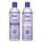 Jhirmack Silver Brightening Purple Shampoo and Conditioner Set for all types of silver, grey, and blonde hair