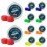 Earvolution Floating Putty Buddies Ear Plugs for Swimming - Invented by an Ear Physician - Moldable, Premium Silicone - Floats on Water- Waterproof - Made in The USA - 10 Pack - Assorted