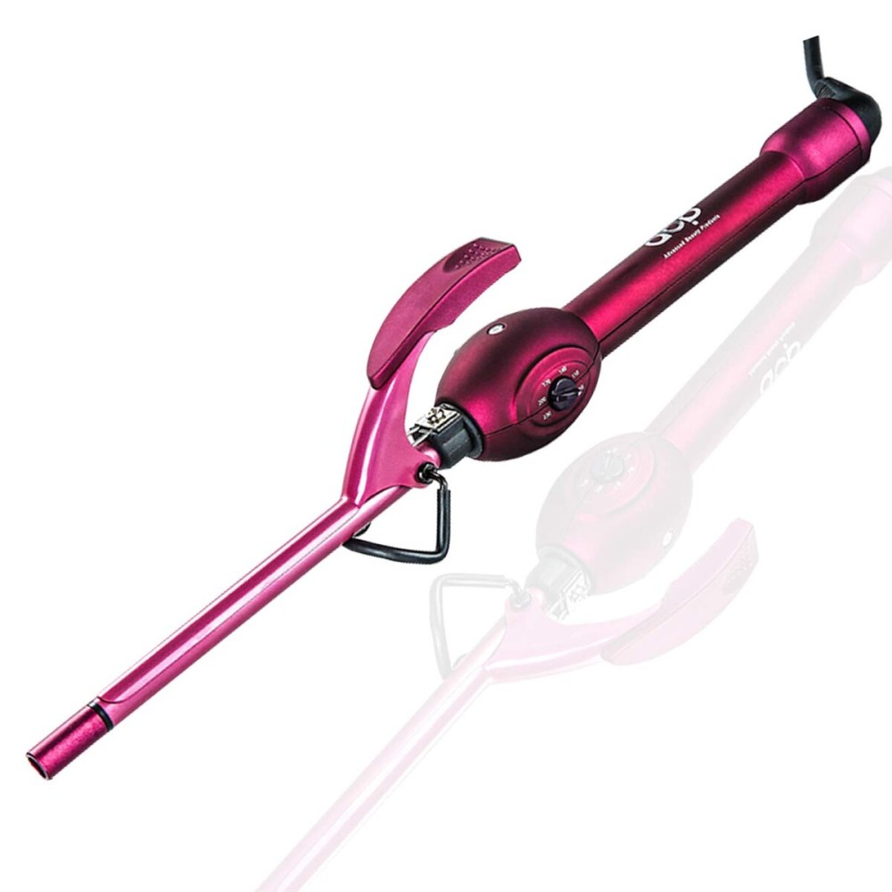 MBHAIR 9mm Thin Curling Wand Hair Curler, 3/8 Small Barrel Skinny Hair Curling Iron Wand Professional Super Tourmaline Ceramic Barrel Small Tongs for Short and Long Hair