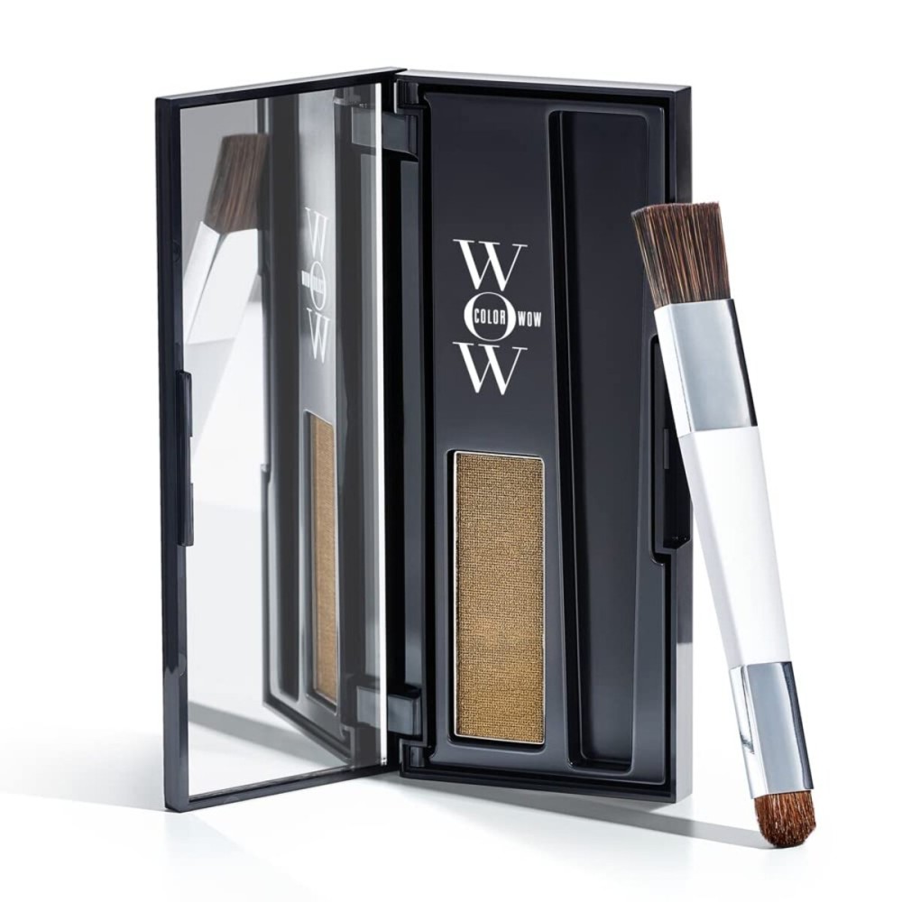 COLOR WOW Root Cover Up, Dark Blonde - Instant Grey Coverage and Highlight Touch-Up, Water and Sweat Resistant, No mess Award-Winning Formula