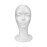 STUDIO LIMITED 11.4-Inch Styrofoam Mannequin Head (1 Pack) - White Foam Wig Stand for Wigs, Hats, Masks, Hairpieces, Arts, Crafts, DIY Projects, Salon Display, and Travel Use
