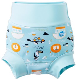 Splash About Happy Nappy Reusable Swim Diaper, Noah\'s Ark, 3-6 Months