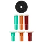 PMD Personal Microderm Replacement Discs - Includes 6 Discs and 1 Filter - For Use With Classic, Plus, Pro, Man, and Elite