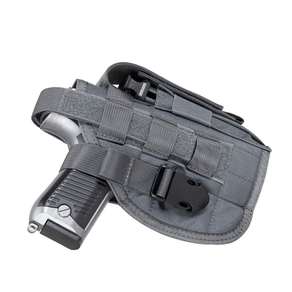 EXCELLENT ELITE SPANKER Tactical Adjustable Pistol for Holster M1911 G17 G18 G19 G26 G34 XD-45acp CZ P-10C (Grey)