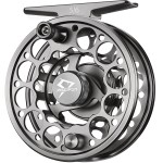 Piscifun Sword Fly Fishing Reel, CNC-Machined Aluminum Alloy Fly Reel, Light Weight and Corrosion Resistance Design 5/6wt Space Gray